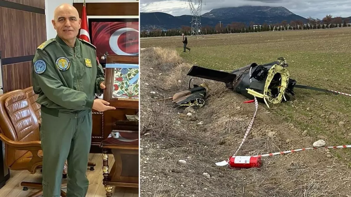 Isparta'da askeri helikopter düştü! 1'i tuğgeneral 6 askerimiz şehit