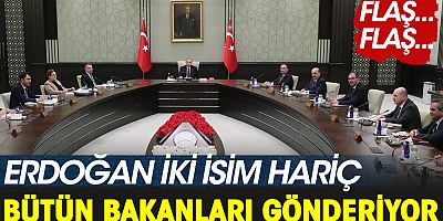 FLAŞ HABER Erdoğan iki isim hariç bütün bakanları gönderiyor. Ankara kulislerini karıştıran iddia!