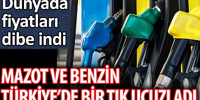 Mazot ve benzin Türkiye'de bir tık ucuzladı