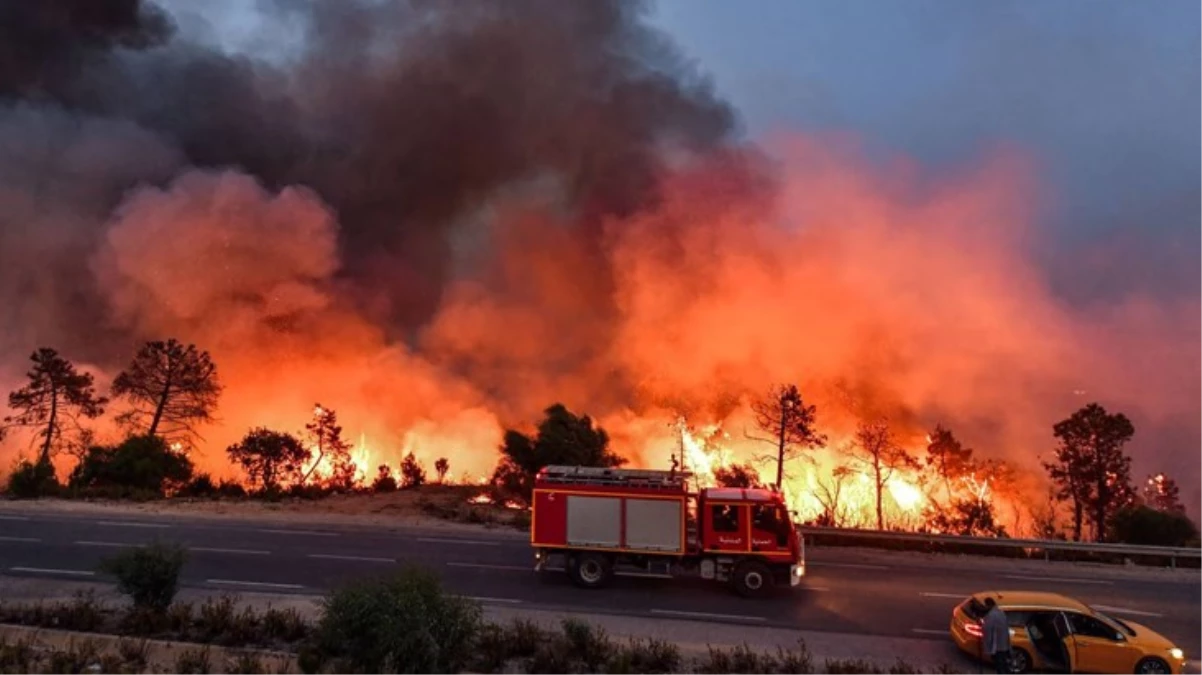 Yangınlarla mücadele eden Yunanistan'da büyük patlama! Mühimmat deposu havaya uçtu